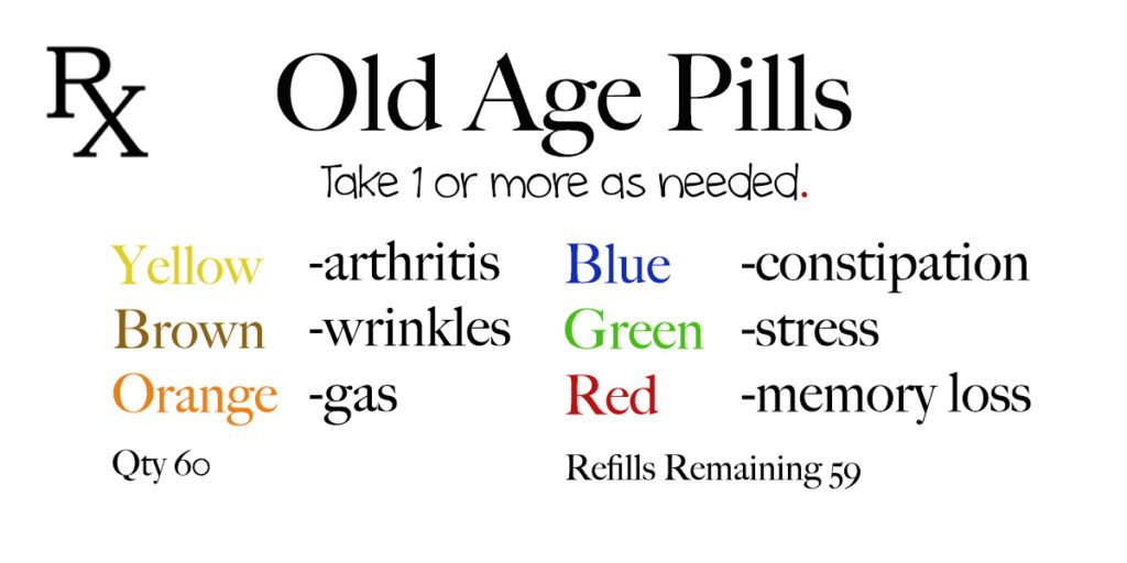 old age label